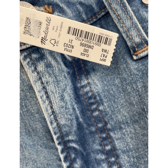 Madewell The Perfect Vintage Flare Jeans Size 31 in Tarlow Wash New - Picture 13 of 14